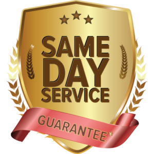 same day service guarantee symbol