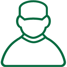 Pest technician icon.